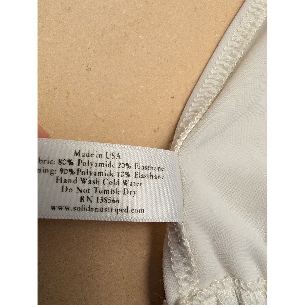 Solid & Striped Triangle Adjustable Halter Tie Bi… - image 5